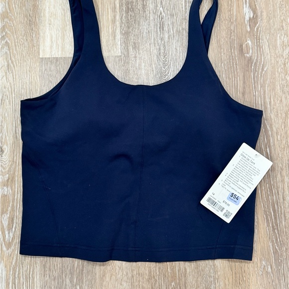 lululemon athletica Tops - Lululemon Glow Up Navy Tank Top